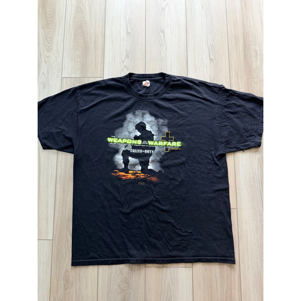 2010 Kerusso Weapons of Our Warfare T-Shirt Mens XL Black Called to Duty Graphic